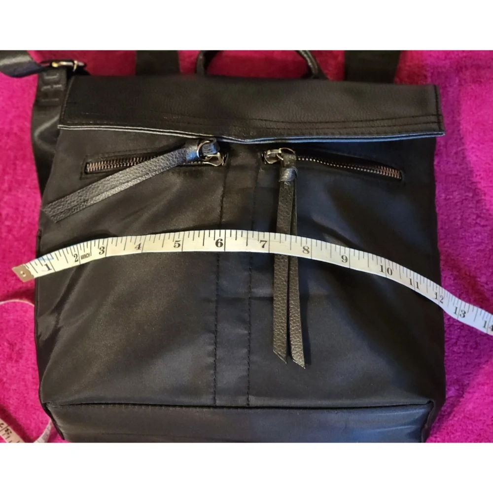 New Botkier New York  Backpack Black Vegan Leather - Picture 13 of 16